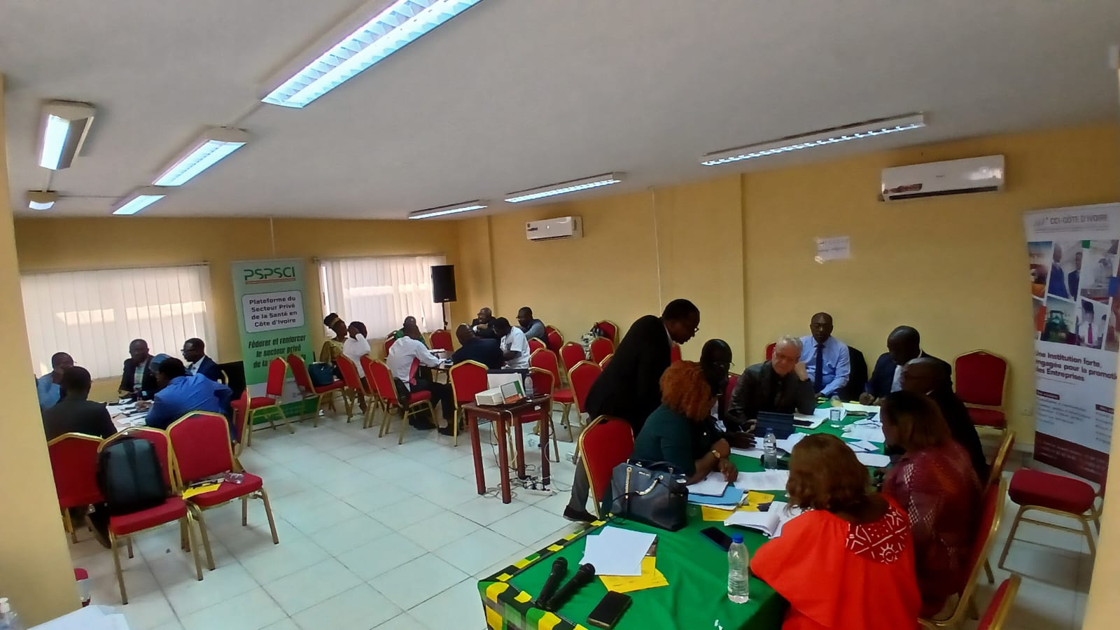 La PSPSCI a organisé le premier atelier thématique sur la contribution du secteur privé à la CMU en Côte d'Ivoire